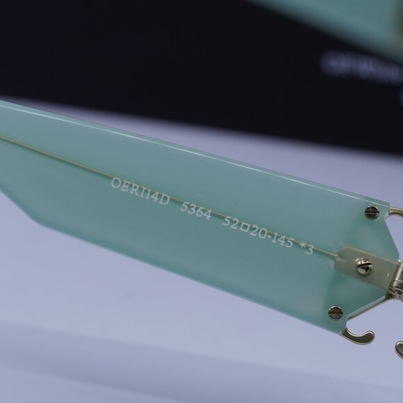 Off-White OERI14D MYSTIC 5364 Square Sunglasses – Sage/Brown - Picture 8 of 10